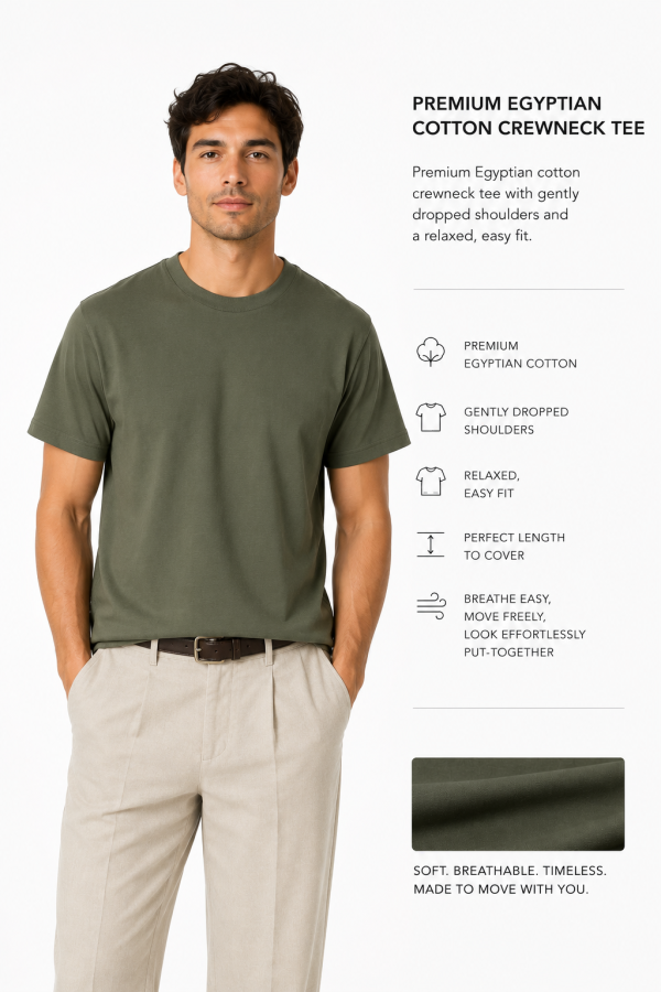 T-SHIRT PLAIN-The Everyday Essential - Image 3